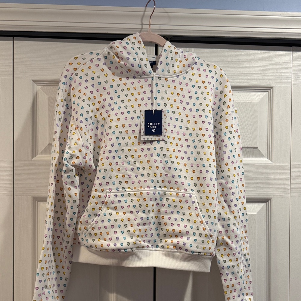 Roller Rabbit for Target Disco Hearts Hoodie